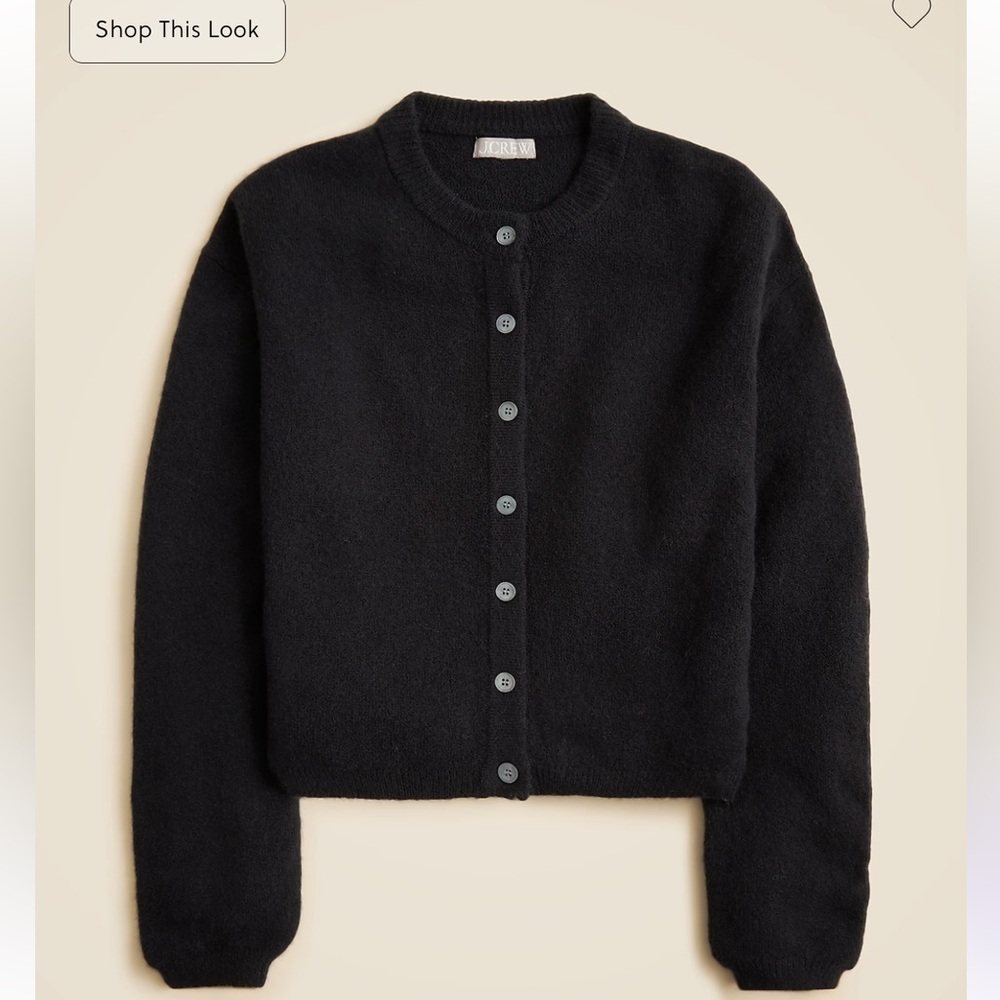 J.crew Supersoft bubble-hem cardigan